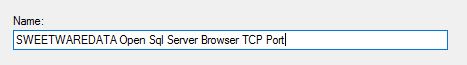 Name TCP Port